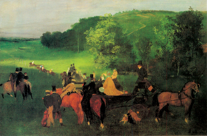  埃德加·德加 Edgar Degas—— 赛马场上 (3)